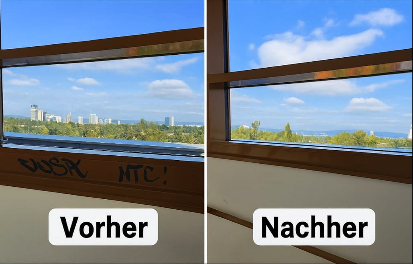 Fassadenreinigung Wien – ReinVision e.U. Team im Einsatz